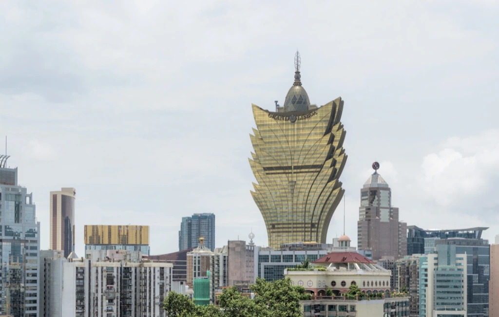 Macau City Skyline