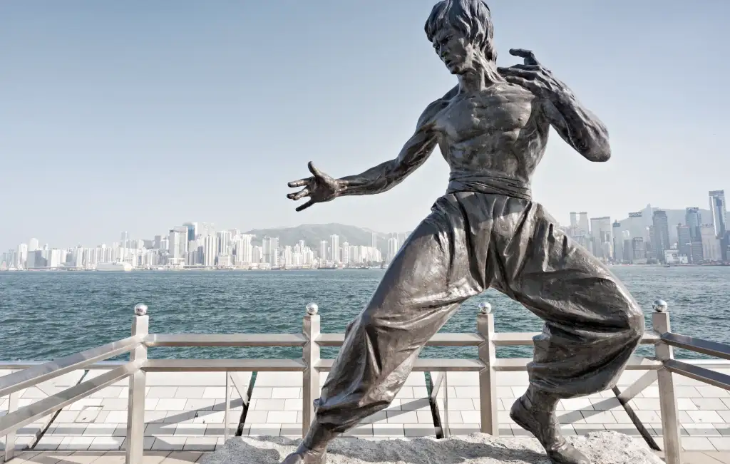 Bruce Lee Statue at Hong Kong's Avenue of Stars