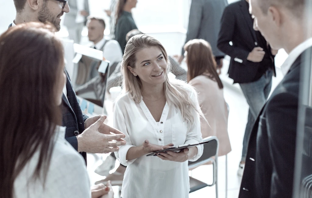 woman at an event after her chauffeur service